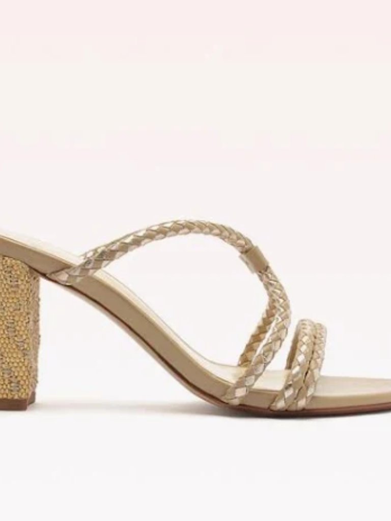 Alexandre Birman Elba 75 Semolina Nwt
